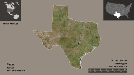 Texas, state of Mainland United States,. Previews. Satellite