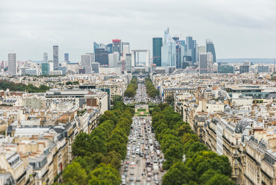 La Defense skyline in Paris