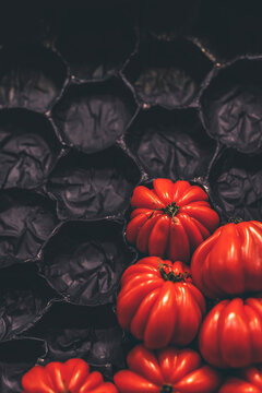 Raf tomatoes on the market.