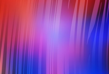 Light Blue, Red vector blurred and colored pattern.