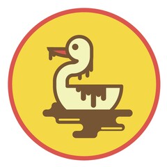 Toxic waste in the sea