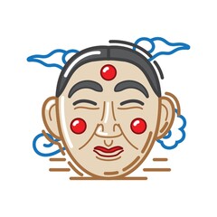 korean traditional mask design