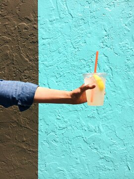 Lemonade on a Colorful Summer Day