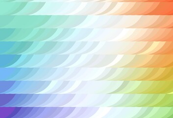 Fototapeta na wymiar Light Multicolor vector pattern with random forms.