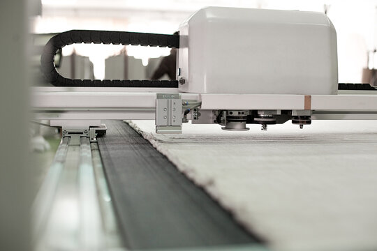 Machine for Cutting Textile