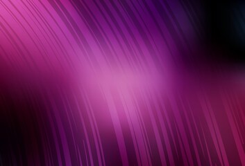 Dark Purple, Pink vector glossy abstract background.