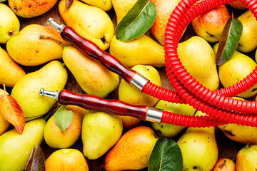 Turkish shisha with pear