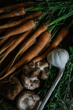 Fresh vegetables.
