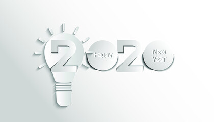 illustration Guidelines Business 2020 Creativity modern Idea and Concept flat design. 
