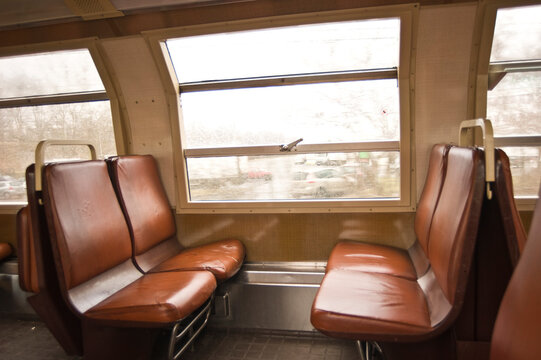 Seats on the Metro