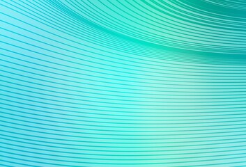 Obraz premium Light Green vector pattern with wry lines.
