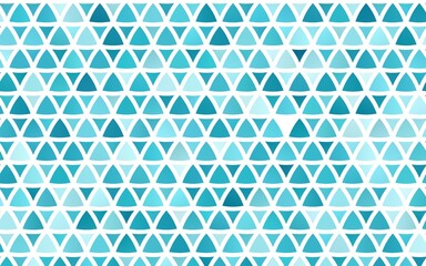 Light BLUE vector seamless layout with lines, triangles. Illustration with set of colorful triangles. Trendy design for wallpaper, fabric makers.