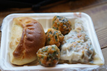 전주한옥마을에서 파는 만두