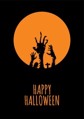 Halloween greeting design