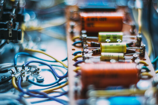 Vacuum Tube Guitar Amplifier Circuit Board