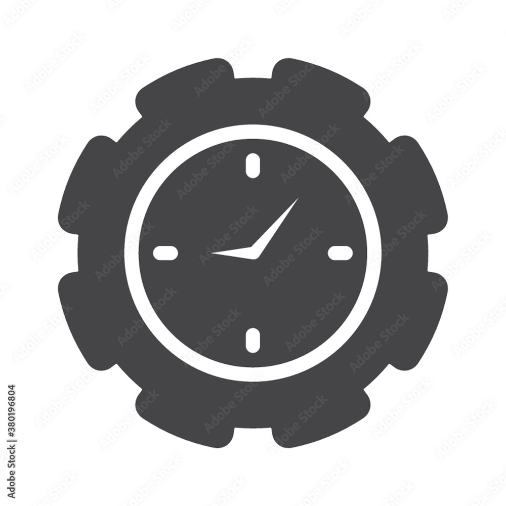 Poster clock icon