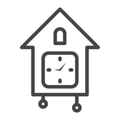 Cuckoo clock icon