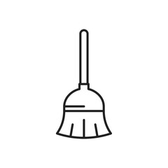 broom icon illustration