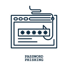 password phishing concept