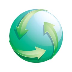 spherical logo element design