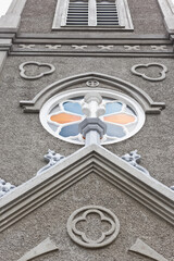 崎津教会のステンドグラス