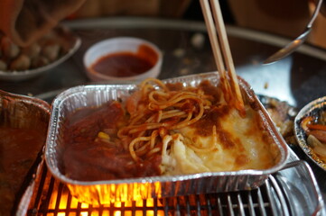 조개구이와 파스타