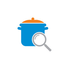 Breakfast Location Vector , Food Logo