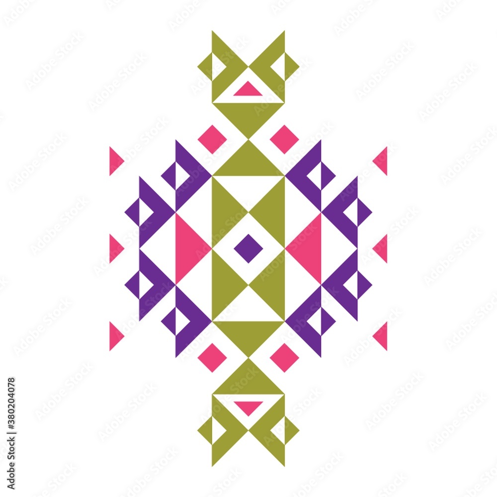 Wall mural Aztec pattern