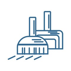 Obraz premium hand sweeper and dustpan