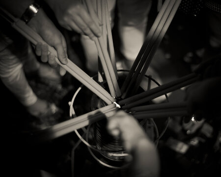 3 joss sticks