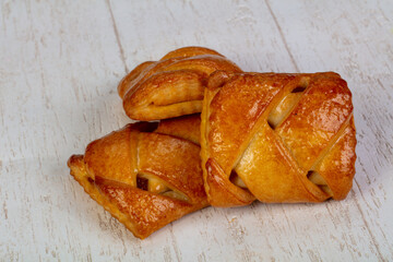 Delicious puff pastry