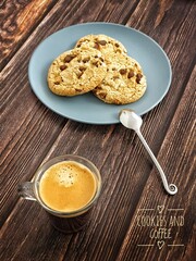 cookies and coffée