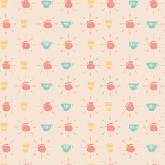 coffee utensils background design