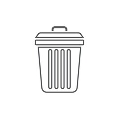rubbish bin