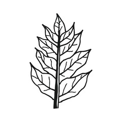 Simple leaf design