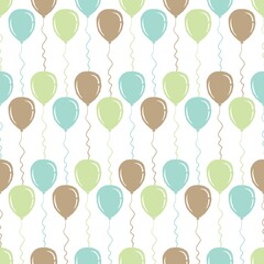 Balloons background design