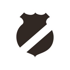 Naklejka premium Police badge