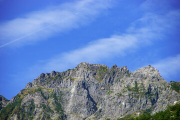 横尾から見る前穂高岳