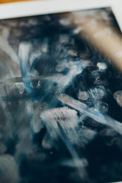 Dirty marks on a display