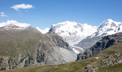 Fototapeta na wymiar Surroundings at Zermatt, Switzerland