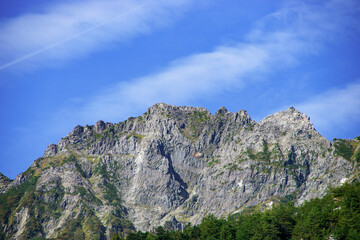 横尾から見る前穂高岳