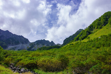 涸沢カールの風景