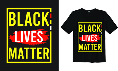 Racism is the worst virus, black lives matter typography t-shirt design