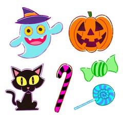 ハロウィン　キャラクターセット