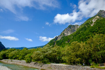 上高地の風景