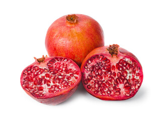 Big ripe pomegranate
