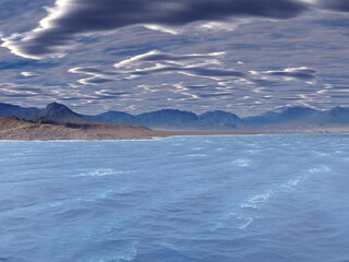 Beautiful mountain landscape 