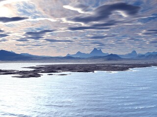 Beautiful mountain landscape 