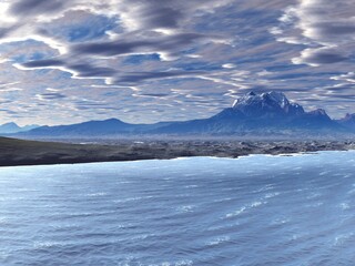 Beautiful mountain landscape 