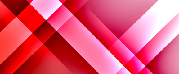 Fototapeta premium Fluid gradients with dynamic diagonal lines abstract background. Bright colors with dynamic light and shadow effects. Vector wallpaper or poster